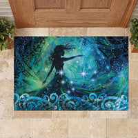 New Zealand Matariki Hiwa-i-te-rangi Rubber Doormat Titiro ki nga Whetu Wishing Star LT9 - Polynesian Pride