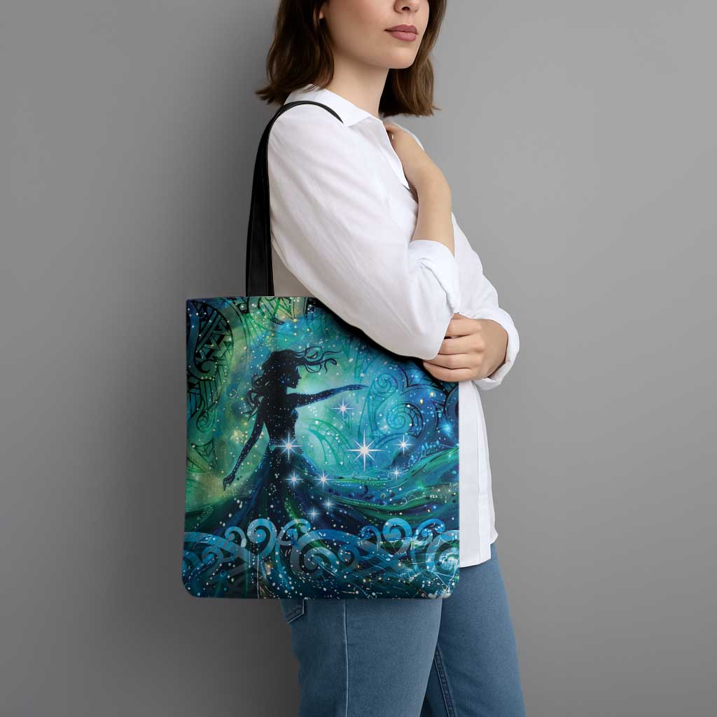 New Zealand Matariki Hiwa-i-te-rangi Tote Bag Titiro ki nga Whetu Wishing Star - Polynesian Pride
