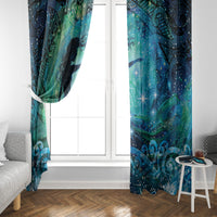 New Zealand Matariki Hiwa-i-te-rangi Window Curtain Titiro ki nga Whetu Wishing Star