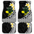 Alo Chiefdom Wallis and Futuna Personalized Car Mats Frangipani Flowers Polynesian Pattern