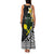 Alo Chiefdom Wallis and Futuna Personalized Family Matching Tank Maxi Dress and Hawaiian Shirt Frangipani Flowers Polynesian Pattern