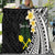 Alo Chiefdom Wallis and Futuna Personalized Quilt Frangipani Flowers Polynesian Pattern