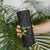 Alo Chiefdom Wallis and Futuna Personalized Skinny Tumbler Frangipani Flowers Polynesian Pattern