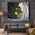 Alo Chiefdom Wallis and Futuna Personalized Tapestry Frangipani Flowers Polynesian Pattern
