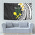 Alo Chiefdom Wallis and Futuna Personalized Tapestry Frangipani Flowers Polynesian Pattern