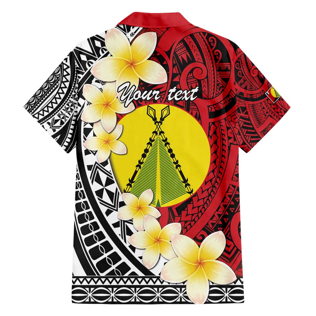 Sigave Chiefdom Wallis and Futuna Personalized Family Matching Off Shoulder Short Dress and Hawaiian Shirt Frangipani Flowers Polynesian Pattern
