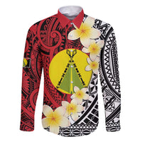 Sigave Chiefdom Wallis and Futuna Personalized Family Matching Short Sleeve Bodycon Dress and Hawaiian Shirt Frangipani Flowers Polynesian Pattern