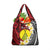 Sigave Chiefdom Wallis and Futuna Personalized Grocery Bag Frangipani Flowers Polynesian Pattern