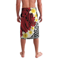 Sigave Chiefdom Wallis and Futuna Personalized Lavalava Frangipani Flowers Polynesian Pattern