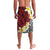 Sigave Chiefdom Wallis and Futuna Personalized Lavalava Frangipani Flowers Polynesian Pattern
