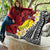 Sigave Chiefdom Wallis and Futuna Personalized Quilt Frangipani Flowers Polynesian Pattern