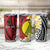 Sigave Chiefdom Wallis and Futuna Personalized Tumbler Cup Frangipani Flowers Polynesian Pattern