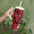 Sigave Chiefdom Wallis and Futuna Personalized Tumbler With Handle Frangipani Flowers Polynesian Pattern