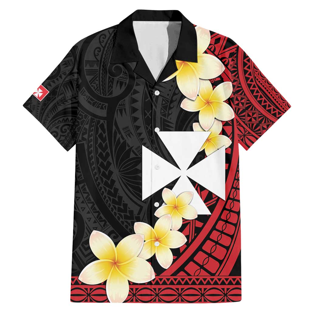 Uvea Chiefdom Wallis and Futuna Personalized Family Matching Mermaid Dress and Hawaiian Shirt Frangipani Flowers Polynesian Pattern