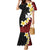 Uvea Chiefdom Wallis and Futuna Personalized Family Matching Mermaid Dress and Hawaiian Shirt Frangipani Flowers Polynesian Pattern