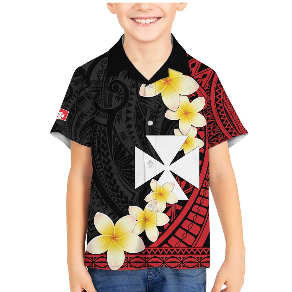 Uvea Chiefdom Wallis and Futuna Personalized Family Matching Mermaid Dress and Hawaiian Shirt Frangipani Flowers Polynesian Pattern