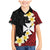 Uvea Chiefdom Wallis and Futuna Personalized Family Matching Mermaid Dress and Hawaiian Shirt Frangipani Flowers Polynesian Pattern