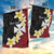 Uvea Chiefdom Wallis and Futuna Personalized Garden Flag Frangipani Flowers Polynesian Pattern