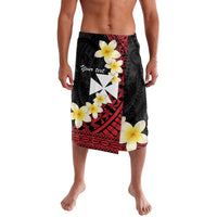 Uvea Chiefdom Wallis and Futuna Personalized Lavalava Frangipani Flowers Polynesian Pattern