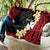 Uvea Chiefdom Wallis and Futuna Personalized Quilt Frangipani Flowers Polynesian Pattern