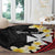 Uvea Chiefdom Wallis and Futuna Personalized Round Carpet Frangipani Flowers Polynesian Pattern