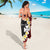 Uvea Chiefdom Wallis and Futuna Personalized Sarong Frangipani Flowers Polynesian Pattern
