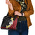 Uvea Chiefdom Wallis and Futuna Personalized Shoulder Handbag Frangipani Flowers Polynesian Pattern