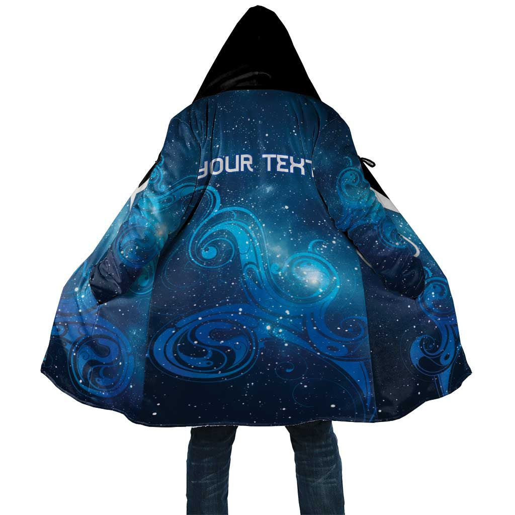 New Zealand Nurses RN Personalised Cloak Galaxy Stethoscope Maori Motif