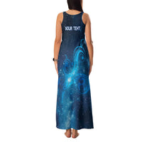 New Zealand Nurses RN Personalised Family Matching Tank Maxi Dress and Hawaiian Shirt Galaxy Stethoscope Maori Motif LT9 - Polynesian Pride