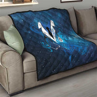New Zealand Nurses RN Quilt Galaxy Stethoscope Maori Motif