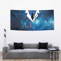 New Zealand Nurses RN Tapestry Galaxy Stethoscope Maori Motif