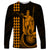 Custom Hawaii Long Sleeve Shirt King Kamehameha - Gold LT9 Unisex Gold - Polynesian Pride