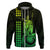 Custom Hawaii Hoodie King Kamehameha Lime LT9 Zip Hoodie Lime - Polynesian Pride