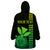 Custom Hawaii Wearable Blanket Hoodie King Kamehameha - Lime LT9 - Polynesian Pride