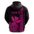 Custom Hawaii Hoodie King Kamehameha Pink LT9 - Polynesian Pride