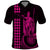 Custom Hawaii Polo Shirt King Kamehameha Pink LT9 Pink - Polynesian Pride