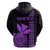 Custom Hawaii Hoodie King Kamehameha Purple LT9 - Polynesian Pride