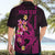 Custom Polynesian Hawaiian Shirt Hawaiian Warriors with Tribal Shark Tattoos - Pink LT9 - Polynesian Pride