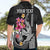 Custom Polynesian Hawaiian Shirt Hawaiian Warriors with Tribal Shark Tattoos - White LT9 - Polynesian Pride