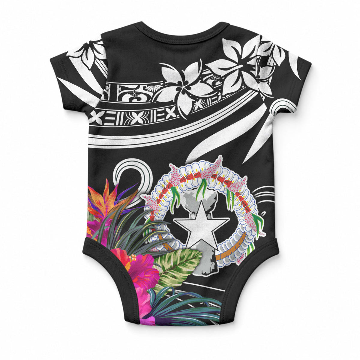 Northern Mariana Islands Baby Onesie Happy Independence Day LT9 - Polynesian Pride