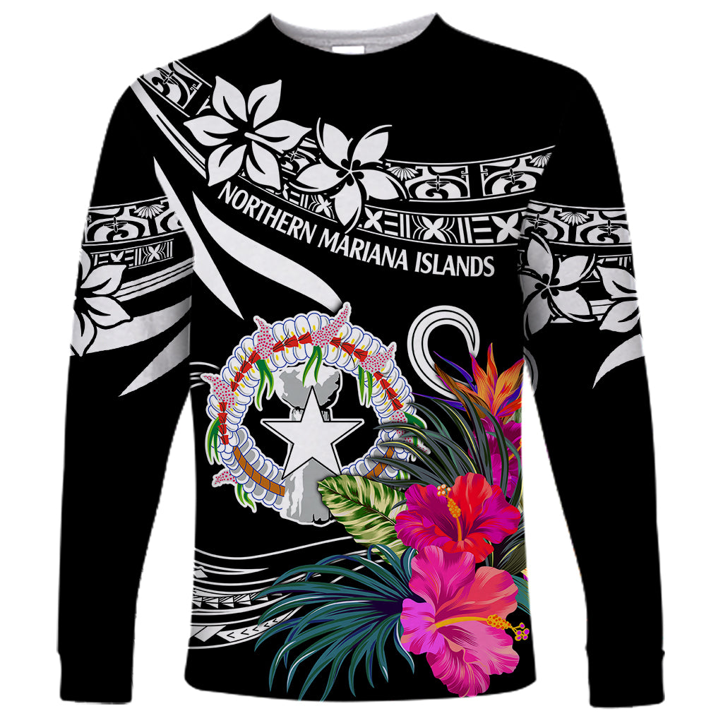 Northern Mariana Islands Long Sleeve Shirt Happy Independence Day LT9 Unisex White - Polynesian Pride