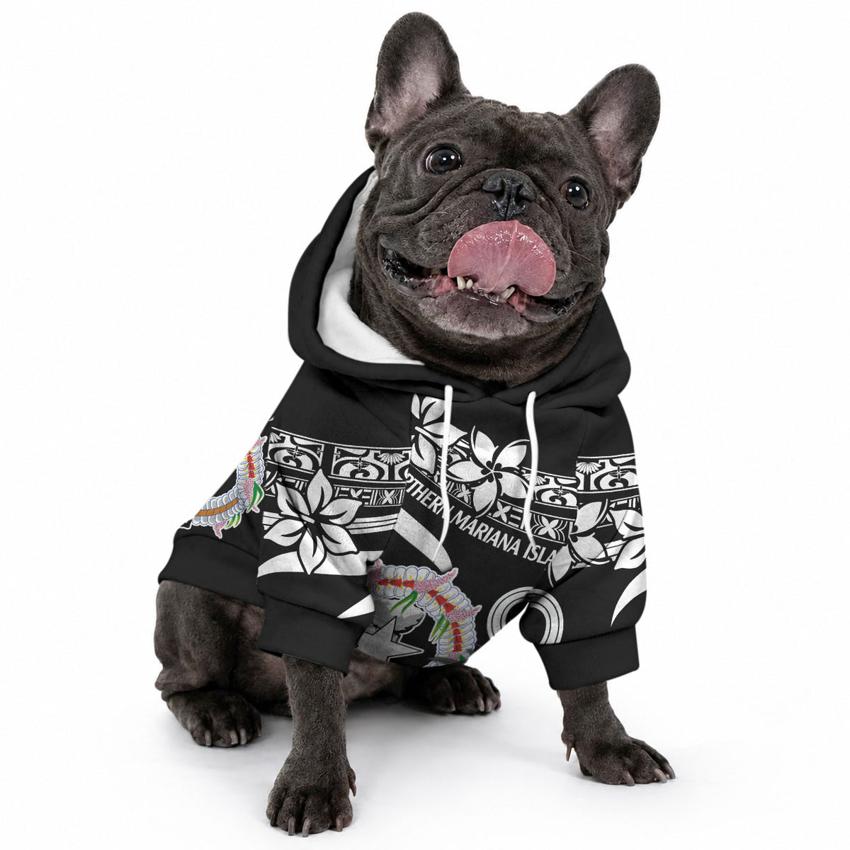 Northern Mariana Islands Pet Hoodie Happy Independence Day LT9 - Polynesian Pride