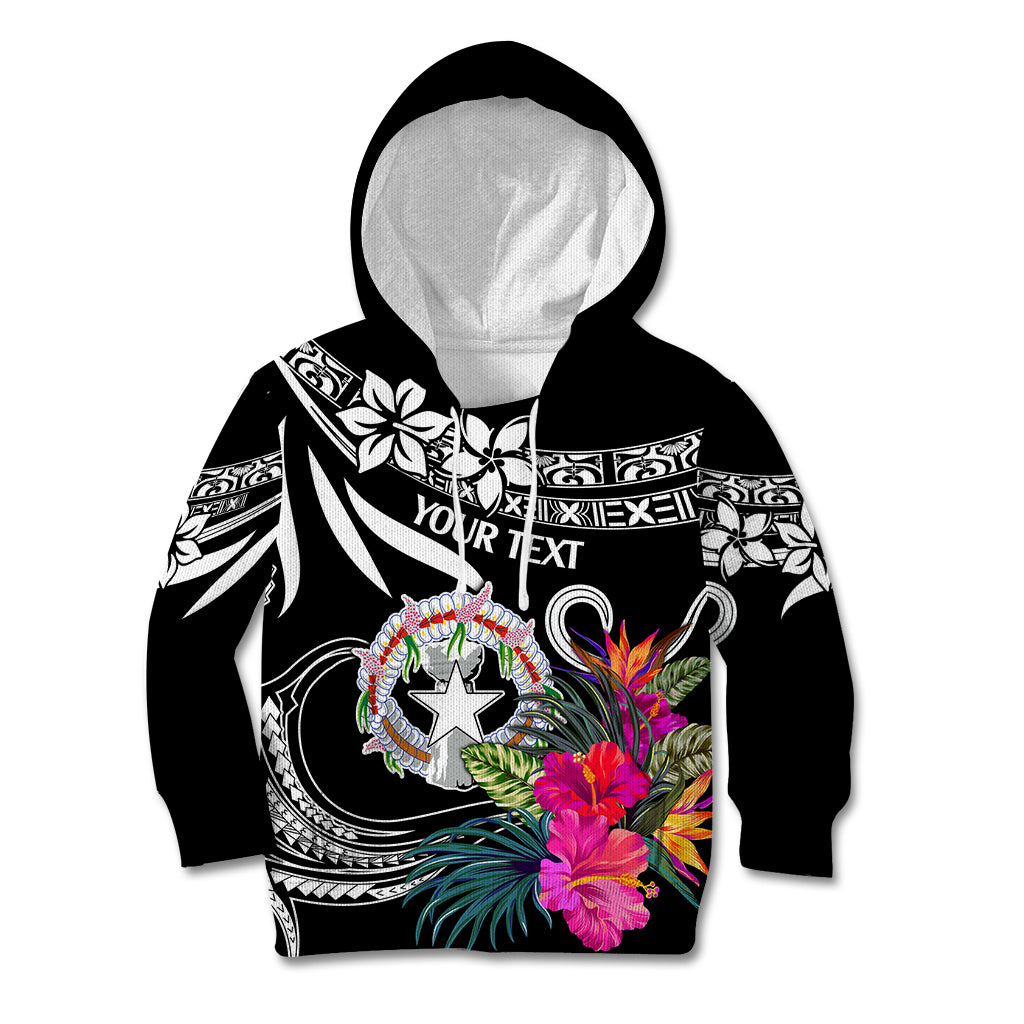 Custom Northern Mariana Islands Kid Hoodie Happy Independence Day LT9 White - Polynesian Pride