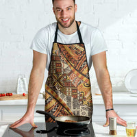 Hawaiian Style Tapa Apron Vintage Seamless Pattern - Polynesian Pride