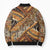 Hawaiian Style Tapa Bomber Puffer Jacket Vintage Seamless Pattern - Polynesian Pride