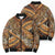 Hawaiian Style Tapa Bomber Puffer Jacket Vintage Seamless Pattern - Polynesian Pride