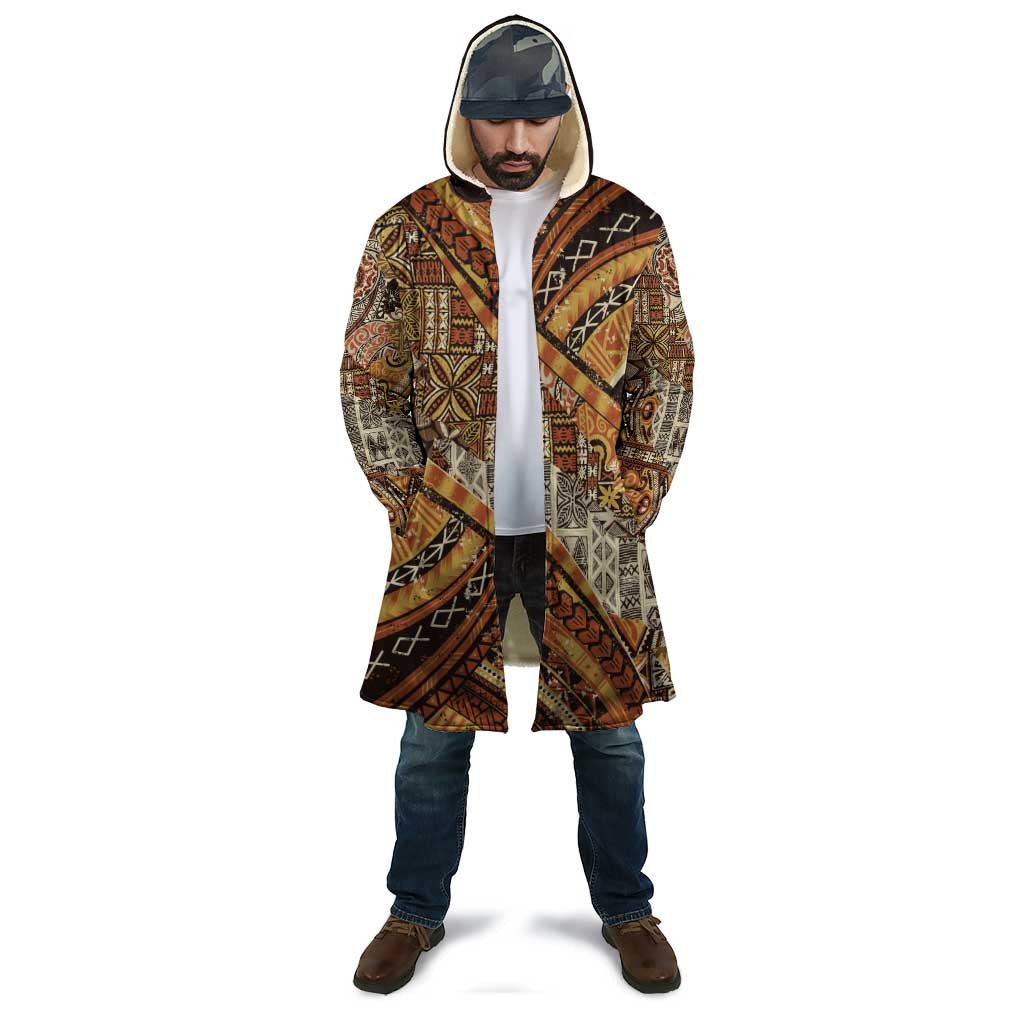 Hawaiian Style Tapa Cloak Vintage Seamless Pattern - Polynesian Pride