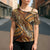 Hawaiian Style Tapa Cross Shoulder Shirt Vintage Seamless Pattern - Polynesian Pride