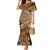 Hawaiian Style Tapa Family Matching Mermaid Dress and Hawaiian Shirt Vintage Seamless Pattern - Polynesian Pride