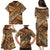 Hawaiian Style Tapa Family Matching Puletasi and Hawaiian Shirt Vintage Seamless Pattern - Polynesian Pride